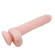Телесный фаллоимитатор на присоске Super Dildo - 21,5 см. Телесный фаллоимитатор на присоске Super Dildo - 21,5 см.