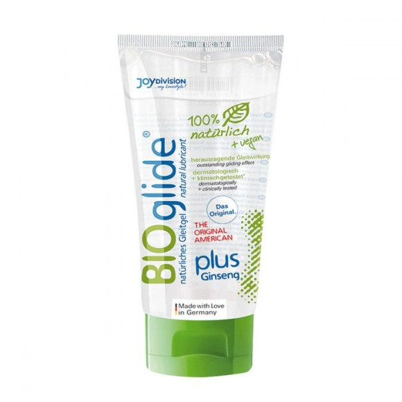 Гель-лубрикант на водной основе BIOglide plus Ginseng - 100 мл. Гель-лубрикант на водной основе BIOglide plus Ginseng - 100 мл.