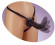 Черный податливый страпон Posable Partner Strap-On - 17,8 см. Черный податливый страпон Posable Partner Strap-On - 17,8 см.