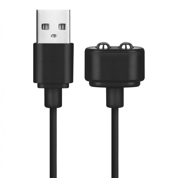 Черный магнитный кабель для зарядки Satisfyer USB Charging Cable Черный магнитный кабель для зарядки Satisfyer USB Charging Cable