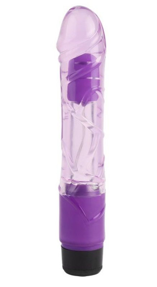 Сиреневый вибратор-реалистик 9 Inch Realistic Vibe - 22,5 см. Сиреневый вибратор-реалистик 9 Inch Realistic Vibe - 22,5 см.