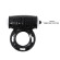 Черное эрекционное кольцо с 10 режимами вибрации Черное эрекционное кольцо с 10 режимами вибрации
