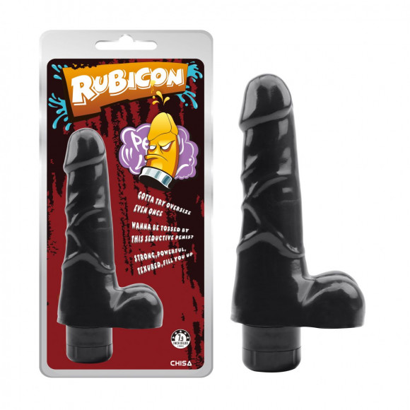 Черный вибратор-реалистик Verve Vibe Cock - 19 см. Черный вибратор-реалистик Verve Vibe Cock - 19 см.