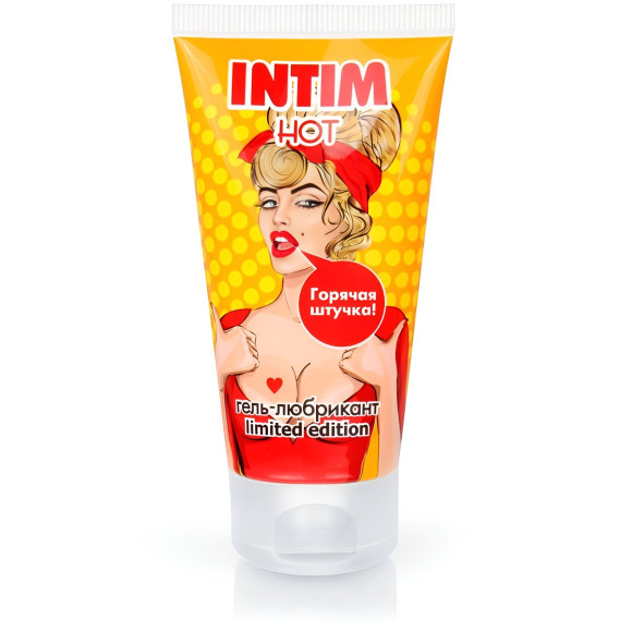 Возбуждающий гель-лубрикант Intim Hot Limited Edition - 50 гр. Возбуждающий гель-лубрикант Intim Hot Limited Edition - 50 гр.