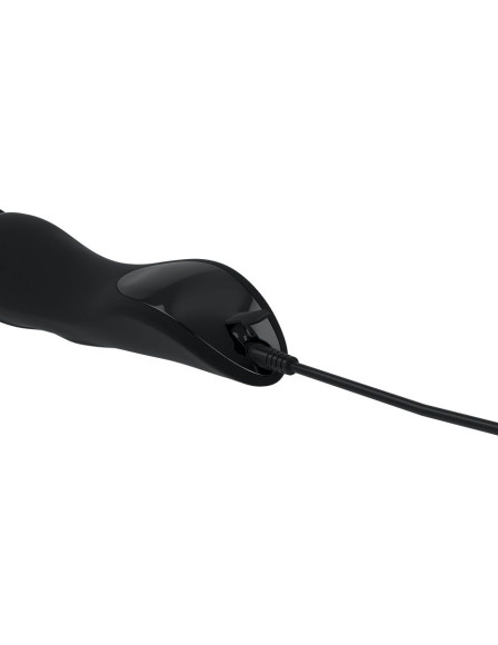 Черный вибратор-жезл Body Recharger Черный вибратор-жезл Body Recharger