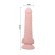 Телесный фаллоимитатор с присоской Super Dildo - 18,8 см. Телесный фаллоимитатор с присоской Super Dildo - 18,8 см.