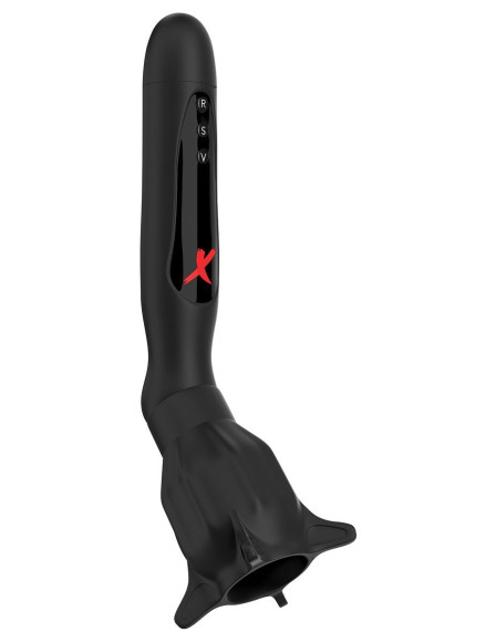 Чёрный вибростимулятор для головки члена с эффектом всасывания Vibrating Roto-Sucker Чёрный вибростимулятор для головки члена с эффектом всасывания Vibrating Roto-Sucker