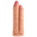 Телесный сдвоенный фаллоимитатор Double Stuffer 10 Double Pecker Dildo - 27 см. Телесный сдвоенный фаллоимитатор Double Stuffer 10 Double Pecker Dildo - 27 см.