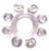 Прозрачное эрекционное кольцо Rings Bubbles Прозрачное эрекционное кольцо Rings Bubbles