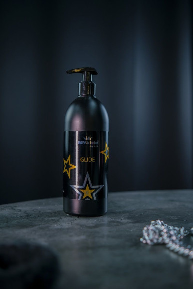 Анальная гель-смазка на водной основе MyLube GLIDE XL - 500 мл. Анальная гель-смазка на водной основе MyLube GLIDE XL - 500 мл.
