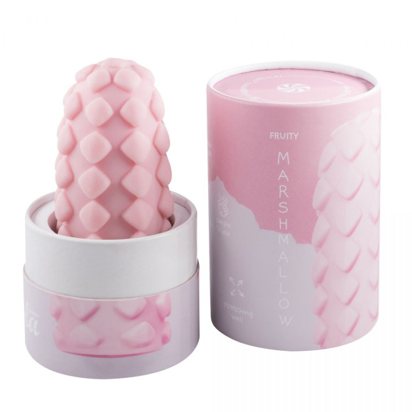 Розовый мастурбатор Marshmallow Maxi Fruity Розовый мастурбатор Marshmallow Maxi Fruity