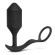 Черная анальная вибропробка с эрекционным кольцом Vibrating Snug & Tug XL Черная анальная вибропробка с эрекционным кольцом Vibrating Snug & Tug XL