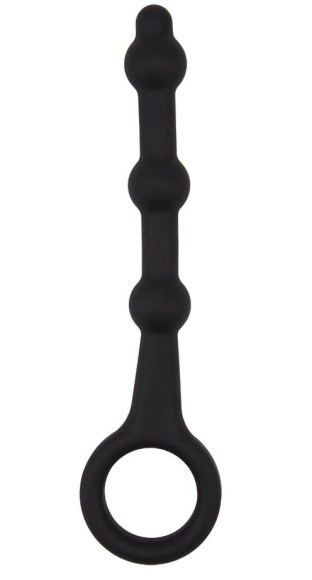 Черная анальная ёлочка Pleasure Piston - 17,5 см. Черная анальная ёлочка Pleasure Piston - 17,5 см.