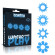 Набор из 4 голубых, светящихся в темноте эрекционных колец Lumino Play Набор из 4 голубых, светящихся в темноте эрекционных колец Lumino Play