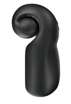 Черный мастурбатор SVibe Evo с вибрацией Черный мастурбатор SVibe Evo с вибрацией