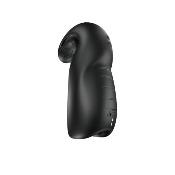 Черный мастурбатор SVibe Evo с вибрацией Черный мастурбатор SVibe Evo с вибрацией