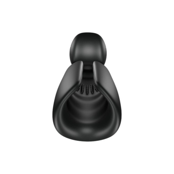 Черный мастурбатор SVibe Evo с вибрацией Черный мастурбатор SVibe Evo с вибрацией