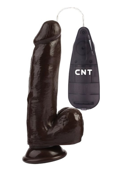 Коричневый вибратор-реалистик 7.4 Stud Realistic Dildo - 19 см. Коричневый вибратор-реалистик 7.4 Stud Realistic Dildo - 19 см.