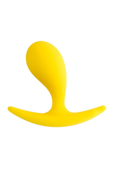 Желтая анальная втулка Blob - 5,5 см. Желтая анальная втулка Blob - 5,5 см.