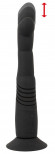 Черный вибратор с поступательными движениями G and P-Spot Thrusting Vibrator - 23 см. Черный вибратор с поступательными движениями G and P-Spot Thrusting Vibrator - 23 см.