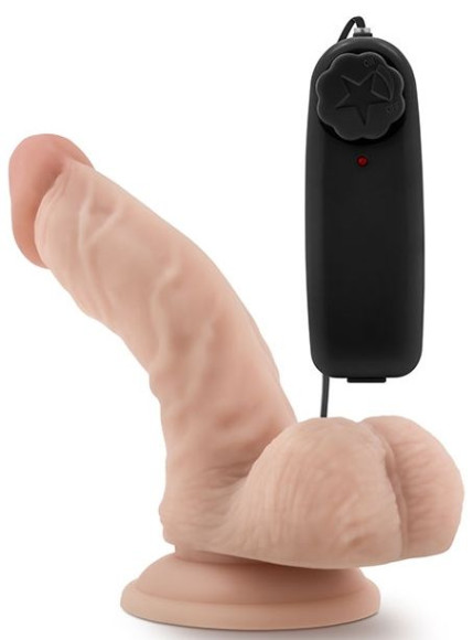 Телесный вибратор Dr. Ken - 16,5 см. Телесный вибратор Dr. Ken - 16,5 см.