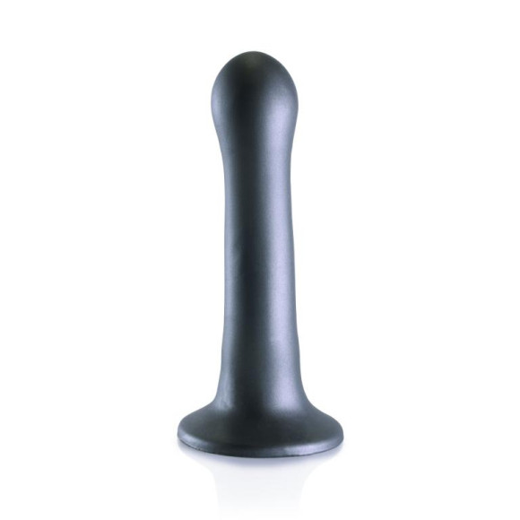 Серый фаллоимитатор Ultra Soft - 18 см. Серый фаллоимитатор Ultra Soft - 18 см.
