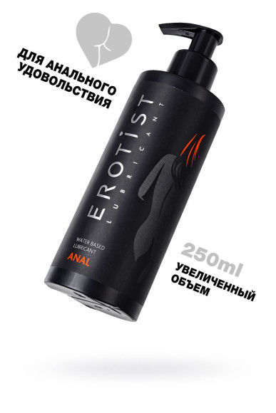 Анальный лубрикант Erotist Anal на водной основе - 250 мл. Анальный лубрикант Erotist Anal на водной основе - 250 мл.