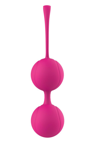 Набор розовых вагинальных шариков PLEASURE BALLS & EGGS DUO BALL SET Набор розовых вагинальных шариков PLEASURE BALLS & EGGS DUO BALL SET