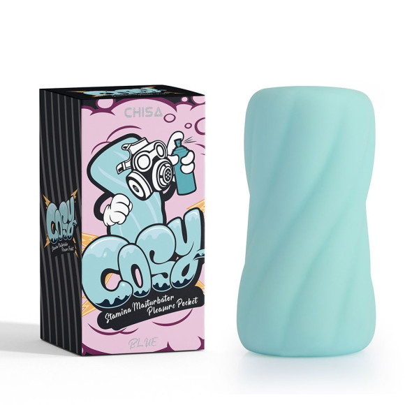 Аквамариновый мастурбатор Stamina Masturbator Pleasure Pocket Аквамариновый мастурбатор Stamina Masturbator Pleasure Pocket