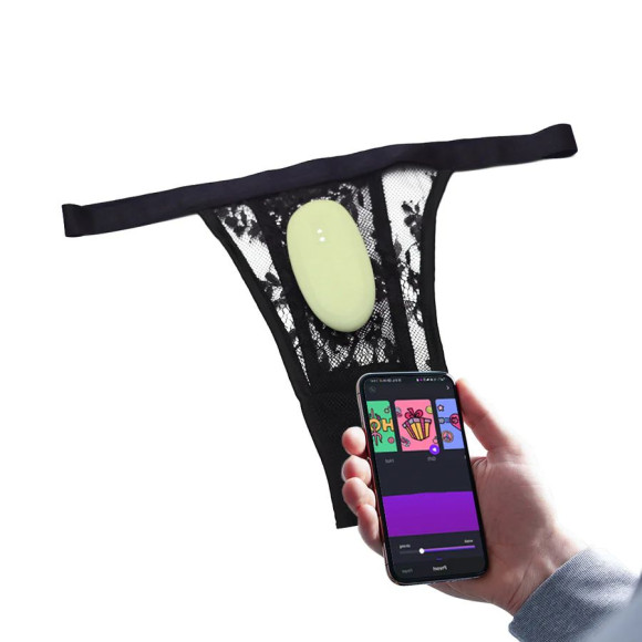 Зеленый вибромассажер в трусики Magic Motion Nyx - 8,8 см. Зеленый вибромассажер в трусики Magic Motion Nyx - 8,8 см.