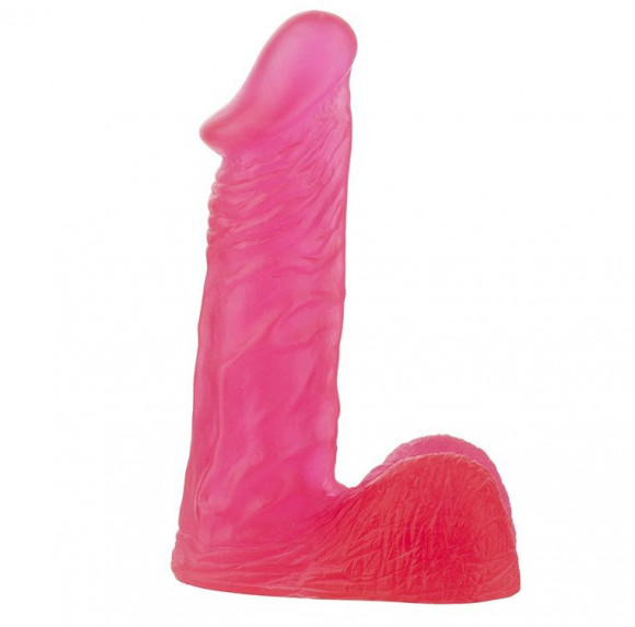 Розовый гелевый фаллоимитатор XSKIN 6 PVC DONG - 15 см. Розовый гелевый фаллоимитатор XSKIN 6 PVC DONG - 15 см.