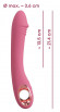 Розовый тонкий вибратор для точки G Slim G-Spot Rose - 21,4 см. Розовый тонкий вибратор для точки G Slim G-Spot Rose - 21,4 см.
