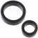 Чёрные эрекционные кольца Premium Silicone C-Rings Чёрные эрекционные кольца Premium Silicone C-Rings