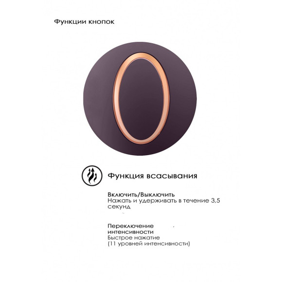 Фиолетовый клиторальный вакуум-волновой массажер Irresistible Seductive Фиолетовый клиторальный вакуум-волновой массажер Irresistible Seductive