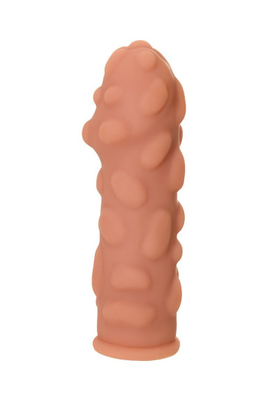 Телесная насадка на фаллос с крупными бугорками Extreme Sleeve 011 S-size - 12,7 см. Телесная насадка на фаллос с крупными бугорками Extreme Sleeve 011 S-size - 12,7 см.
