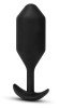 Черная вибропробка для ношения Vibrating Snug Plug 5 - 16,5 см. Черная вибропробка для ношения Vibrating Snug Plug 5 - 16,5 см.