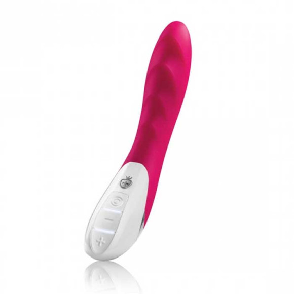 Ярко-розовый вибратор Mystim Sassy Simon - 27 см. Ярко-розовый вибратор Mystim Sassy Simon - 27 см.