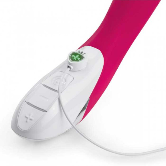 Ярко-розовый вибратор Mystim Sassy Simon - 27 см. Ярко-розовый вибратор Mystim Sassy Simon - 27 см.