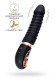 Черный вибратор Waname D-Splash Hurricane с ребрышками - 22,5 см. Черный вибратор Waname D-Splash Hurricane с ребрышками - 22,5 см.