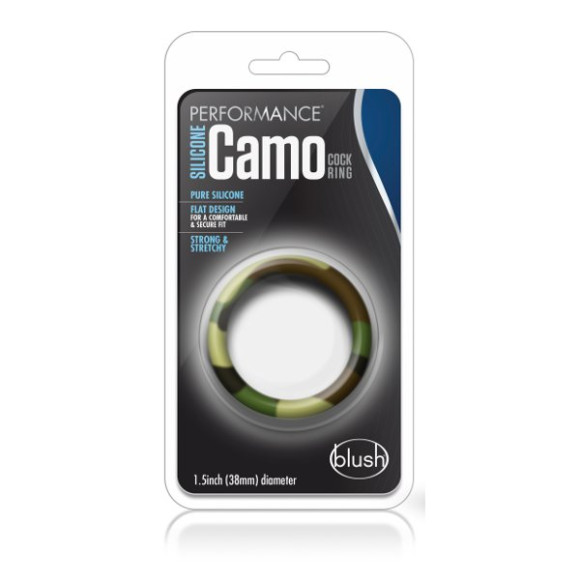 Эрекционное кольцо камуфляжной расцветки Silicone Camo Cock Ring Эрекционное кольцо камуфляжной расцветки Silicone Camo Cock Ring