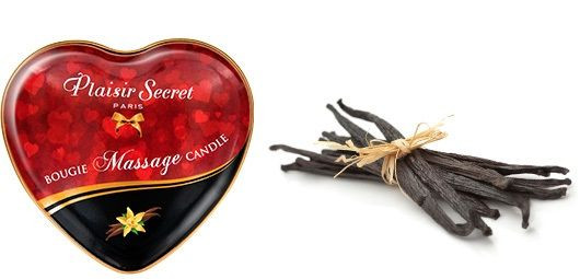 Массажная свеча с ароматом ванили Bougie Massage Candle - 35 мл. Массажная свеча с ароматом ванили Bougie Massage Candle - 35 мл.