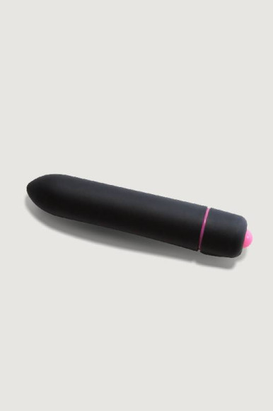 Черная компактная вибропуля Univibe - 9 см. Черная компактная вибропуля Univibe - 9 см.