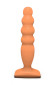 Телесный анальный стимулятор Large Bubble Plug - 14,5 см. Телесный анальный стимулятор Large Bubble Plug - 14,5 см.
