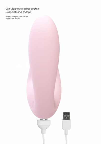 Розовый вибратор для G-точки Irresistible Desirable с бесконтактной клиторальной стимуляцией Розовый вибратор для G-точки Irresistible Desirable с бесконтактной клиторальной стимуляцией