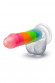 Яркий люминесцентный фаллоимитатор Rainbow Rave - 16,5 см. Яркий люминесцентный фаллоимитатор Rainbow Rave - 16,5 см.