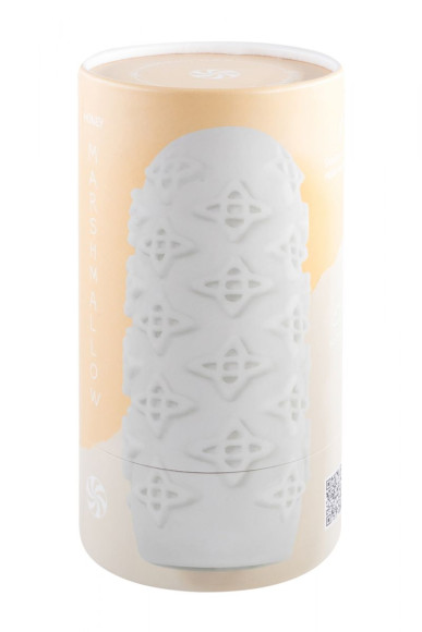 Белый мастурбатор Marshmallow Maxi Honey Белый мастурбатор Marshmallow Maxi Honey