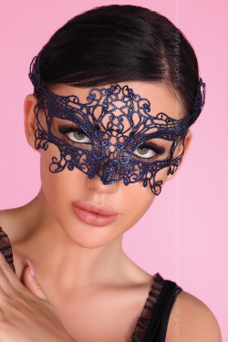Синяя ажурная маска Mask Blue Синяя ажурная маска Mask Blue