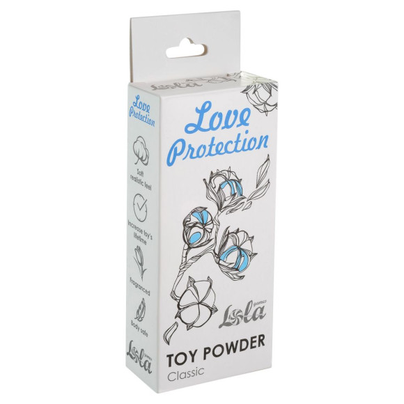 Пудра для игрушек Love Protection Classic - 15 гр. Пудра для игрушек Love Protection Classic - 15 гр.