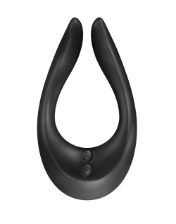 Чёрный многофункциональный стимулятор для пар Satisfyer Endless Joy Чёрный многофункциональный стимулятор для пар Satisfyer Endless Joy