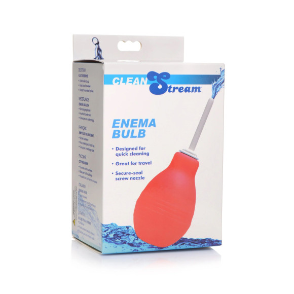 Анальный душ Enema Bulb Red Анальный душ Enema Bulb Red